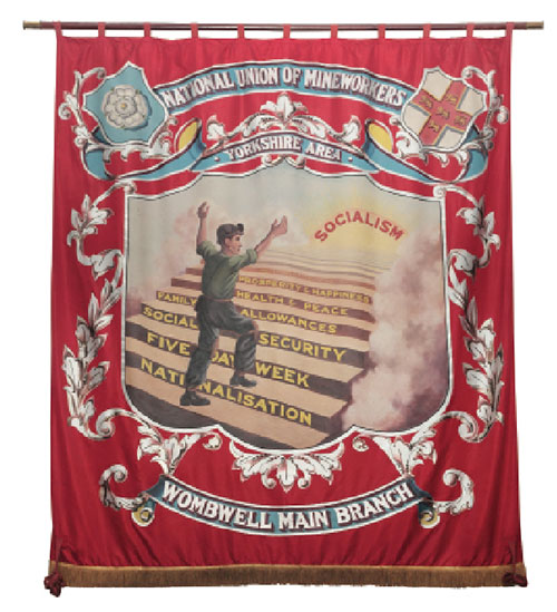 NUM Wombwell Main Branch Banner.