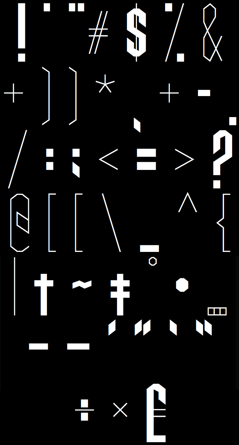 Liason Glyphs